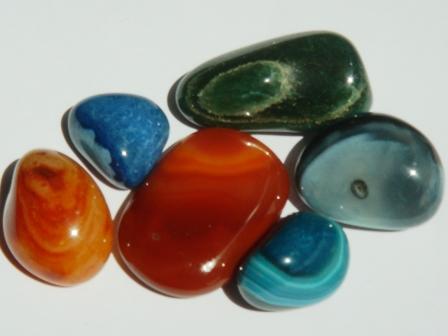 Healing Agate polished Gemstones
